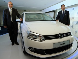 Unveiling of Volkswagen Vento